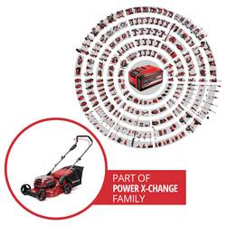 Einhell GC-CM 36/42 Li BL (2x4,0Ah) akumulátor Akumulátorová sekačka 36 V šířka sekání 42 cm