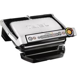 Tefal Optigrill+ elektrický gril, kontaktní gril, nerezová ocel kartáčovaná, černá