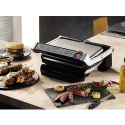 Tefal Optigrill+ elektrický gril, kontaktní gril, nerezová ocel kartáčovaná, černá