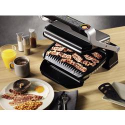 Tefal Optigrill+ elektrický gril, kontaktní gril, nerezová ocel kartáčovaná, černá