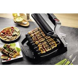 Tefal Optigrill+ elektrický gril, kontaktní gril, nerezová ocel kartáčovaná, černá