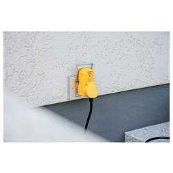 Brennenstuhl 1290660 mezizásuvka s proudovým chráničem PRCD 230 V žlutá IP54