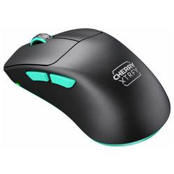 Cherry XTRFY M64 Wireless, Black optická myš, přenos bezdrátový, 5 tlačítko