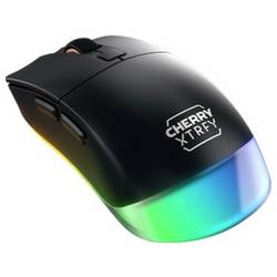 Cherry XTRFY M50 Black Wireless Mouse optická myš, přenos bezdrátový, Bluetooth®, 5 tlačítko, 12000 dpi, černá