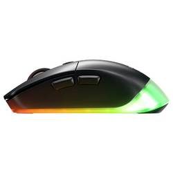 Cherry XTRFY M50 Black Wireless Mouse optická myš, přenos bezdrátový, Bluetooth®, 5 tlačítko, 12000 dpi, černá