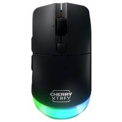 Cherry XTRFY M50 Black Wireless Mouse optická myš, přenos bezdrátový, Bluetooth®, 5 tlačítko, 12000 dpi, černá