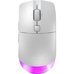 Cherry XTRFY M50 White Wireless Mouse optická myš, přenos bezdrátový, Bluetooth®, 5 tlačítko, 12000 dpi, bílá