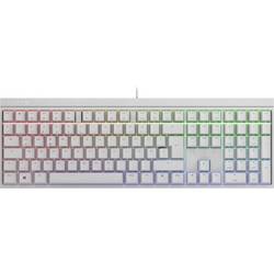 Cherry XTRFY MX 2.0 S kabelový klávesnice německá, QWERTZ bílá