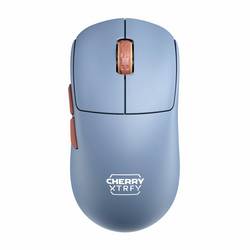 Cherry XTRFY M68 Wireless, Blue myš, přenos bezdrátový, 5 tlačítko