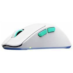 Cherry XTRFY M64 Wireless, White optická myš, přenos bezdrátový, 5 tlačítko