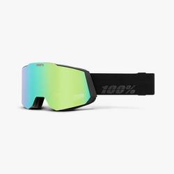 100percent 100percent SNOW - SNOWCRAFT Goggle Black 51001-00002 Sluneční brýle;