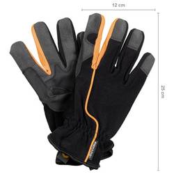Fiskars 1003477 Pracovní zahradní rukavice černá/oranžová 1 pár