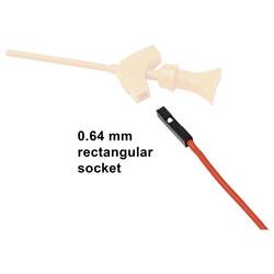 VOLTCRAFT MLSet-120 sada měřicích kabelů zásuvkový konektor 4 mm, banánková zástrčka 4 mm zásuvka 0,64 mm, zkušební hroty, zásuvkový konektor 4 mm, pinový