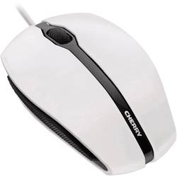 CHERRY Gentix Corded optická myš, přenos USB, 3 tlačítko, 1000 dpi, bílá