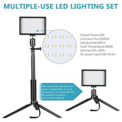 Neewer ZC-10S LED video svítidlo Počet LED=132