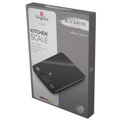 BerlingerHaus digitální kuchyňská váha digitální Max. váživost=5 kg černá 195 x 145