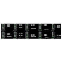UGREEN 40914 síťový adaptér / napájení, USB 2.0 zásuvka A, USB 2.0 zásuvka A, USB-C® zásuvka, USB-C® zásuvka, USB-C® zásuvka, USB-C® zásuvka, 200 W, černá, šedá