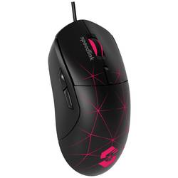 SpeedLink CORAX optická herní myš, přenos USB, 5 tlačítko, 3200 dpi, černá