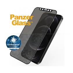 PanzerGlass Edge2Edge ochranné sklo na displej s ochranou soukromí Apple iPhone 12, iPhone 12 Pro 1 ks Chránící proti otiskům prstů, antibakteriální,