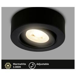 Briloner 7991015 osvětlení na stěnu/strop LED Energetická třída (EEK2021): F (A - G) teplá bílá černá