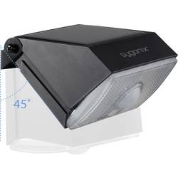Sygonix SY-4673536 venkovní solární nástěnné osvětlení s PIR senzorem LED pevně vestavěné LED 10 W černá
