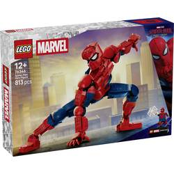 76346 LEGO® MARVEL SUPER HEROES Postava Spider Man; stavební a herní sada; pohyblivá figurka pro hry a vystavení