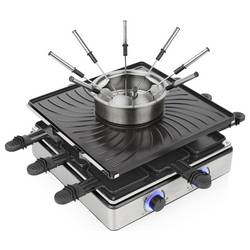Princess 01.162670.01.001 raclette gril 8 pánví, 8 napichovátek na fondue