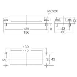 TE Connectivity HIP.24/64.AG.M6 1-1102626-5 pouzdro 1 ks