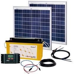 Phaesun Solar Rise Two 2.0 solární sada, 100 W, vč. nabíjecího regulátoru, 600078