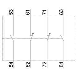 Siemens 3RH1921-1XA22-0MA0 blok pomocných spínačů okamžité spínání s pomocným kontaktem Vhodné pro značku (relé): Siemens Piece 1 ks