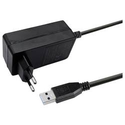 Maxtrack CH12L USB Hub 10 portů USB-A USB 3.0 5 GBit/s lze spínat jednotlivě stříbrnošedá CH12L