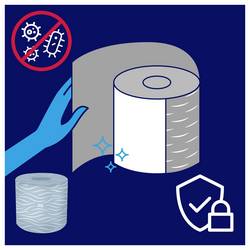 TORK toaletní papír T4-System 110767 bílá Počet vrstev: 2 vrstev 64 ks