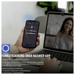 Neewer VL67B LED světlo pro smartphone Počet LED=80 dvoubarevné