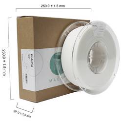 Maertz PMMA-1009-002 PMMA-1009-002 vlákno pro 3D tiskárny PLA Pro 1.75 mm 1000 g bílá 1 ks