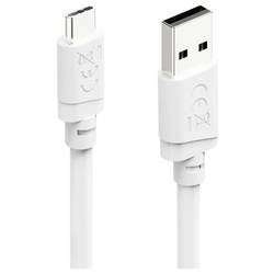 Hama Nabíjecí kabel USB USB 2.0 USB-A zástrčka, USB-C ® zástrčka 2 m bílá 00201813
