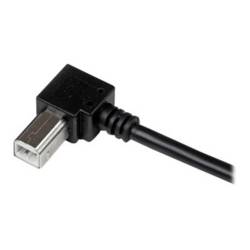 StarTech.com Síťový adaptér USB 2.0 konektor rj45 3 m vícebarevná 90° zatočeno doprava USBAB3MR