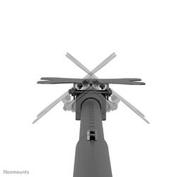 Neomounts CL35-340BL12 TV stropní držák 58,4 cm (23) - 106,7 cm (42) stropní držák, nastavitelná výška, nakláněcí, naklápěcí