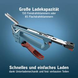 Novus Tools J-25, 030-0459 ruční sponkovačka, Typ 53, Typ 53F, Typ 37 , Typ 11 , dĺžka 4 - 10 mm