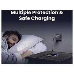 UGREEN Nexode S nabíjecí adaptér, GaN, 2x USB-C®, 1x USB A , 65 W, Power Delivery 3.0, Rychlé nabíjení, šedá