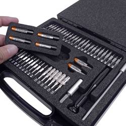 BERNSTEIN Tools for Electronics Bernstein Werkzeugfabrik 4-970 sada bitů, 51dílná