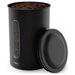 Xavax Kaffeedose für 1,3kg Bohnen o. 1,5kg Pulver, luftdicht, aromadicht, Schwarz 00111262 nádobka pro kávová zrna