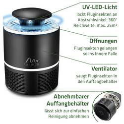 Gardigo 62454INT UV lapač hmyzu UV světlo, LED světlo, mobil (d x š x v) 120 x 120 x 180 mm 1 ks