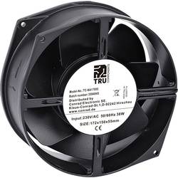 TRU COMPONENTS TC-NA17055 axiální ventilátor, 230 V/AC, 400 m³/h, (d x š x v) 172 x 150 x 55 mm, TC-14376180