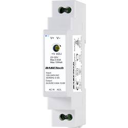 Basetech BT-2250248 síťový zdroj na DIN lištu 24 V 0.63 A 15 W Počet výstupů:1 x Obsah 1 ks