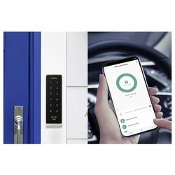 Sygonix SY-7372600 kódovací klávesnice s RFID na omítku 12 V/DC, 18 V/DC, IP66, s podsvícenou klávesnicí, s dotykovou obrazovkou