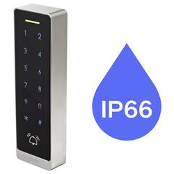 Sygonix SY-7372600 kódovací klávesnice s RFID na omítku 12 V/DC, 18 V/DC, IP66, s podsvícenou klávesnicí, s dotykovou obrazovkou