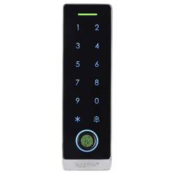 Sygonix SY-7372602 přístupový systém s čtečkou otisků prstů / RFID na omítku 12 V/DC, 18 V/DC, IP66, s podsvícenou klávesnicí, s dotykovou obrazovkou