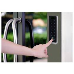 Sygonix SY-7372602 přístupový systém s čtečkou otisků prstů / RFID na omítku 12 V/DC, 18 V/DC, IP66, s podsvícenou klávesnicí, s dotykovou obrazovkou