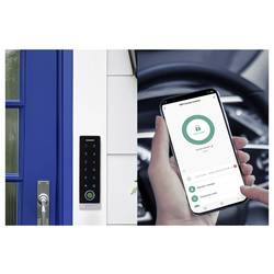 Sygonix SY-7372602 přístupový systém s čtečkou otisků prstů / RFID na omítku 12 V/DC, 18 V/DC, IP66, s podsvícenou klávesnicí, s dotykovou obrazovkou