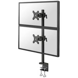 Neomounts FPMA-D700DV držák na stůl pro monitor 2 Displej: (s) 25,4 cm (10) - 68,6 cm (27) černá nastavitelná výška, naklápěcí, nakláněcí, otočný